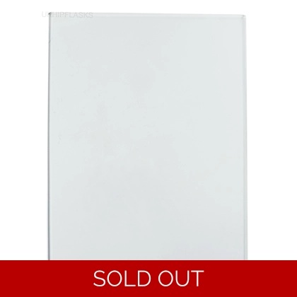 Rectangle with Tab - 200x266mm - Pre Cut Acrylic - Clear